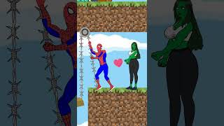 Please help SpiderMan save his sonspiderman JOKER hulk superheroes marvel [upl. by Adnov]