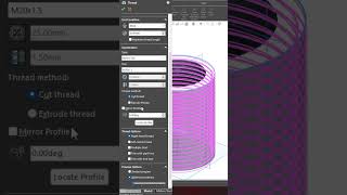 How to make threads in solidworks [upl. by Crespi]