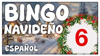 90 Bolas Juego de Bingo Navideño  6 [upl. by Camfort]