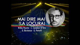 Willie Peyote  Mai dire mai La locura audio live at Sanremo 2021 [upl. by Lorrayne]