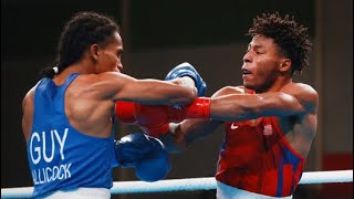 Jahmal Harvey USA vs Keevin Allicock GUY Pan American Games 2023 QFs 57kg [upl. by Rooker848]