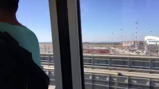 FCO Airport Skybridge to Terminal  Rome Italy [upl. by Fanny]