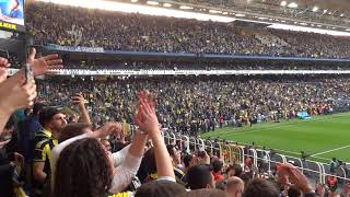 Çalgıcı Karısı CİMBOM Tribün Çekim FHD Fenerbahçe 00 Galatasaray 17032018 [upl. by Anawak]