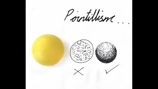 An introduction to Georges Seurats pointillism technique [upl. by Celle]