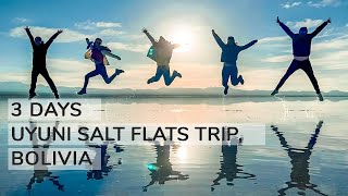 3 days Uyuni Salt Flats trip Bolivia  Aliz’s Wonderland [upl. by Anavahs]