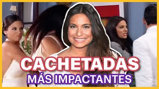 Ana Brenda Contreras y sus cachetadas MÁS IMPACTANTES  tlnovelas [upl. by Anoyet]