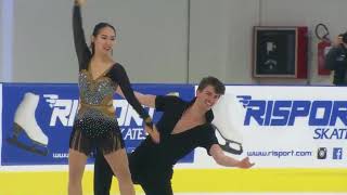 Lombardia Trophy 2017 SD Misato Komatsubara Tim koreto [upl. by Leund]