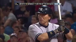 Hideki Matsui Launches 2 HRs Picks up 7 RBI [upl. by Aneeuqahs]