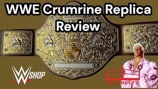 NEW WWE SHOP CRUMRINE BIG GOLD Replica Belt Review …… Is it any good You decide [upl. by Yelkrab148]