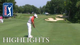 Francesco Molinari’s highlights  Round 1  John Deere 2018 [upl. by Dnallor]