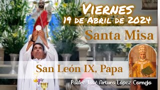 ✅ MISA DE HOY viernes 19 de Abril 2024  Padre Arturo Cornejo [upl. by Agnimod378]