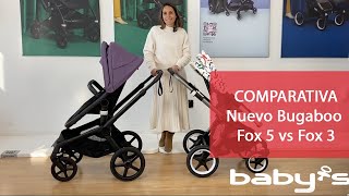 Comparativa Bugaboo Fox 5 Vs Bugaboo Fox 3 [upl. by Eboj230]