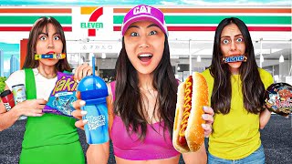 Eating Only Gas Station Foods for a Day [upl. by Sucramed154]