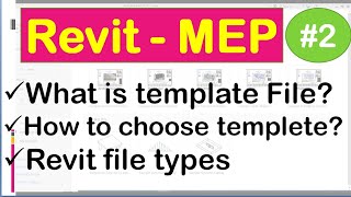 How to choose template in Revi Revit MEP Tutorials for Beginners in hindi [upl. by Gnus320]