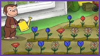 Curious George  Flower Garden  Curious George Games  PBS Kids [upl. by Adair]