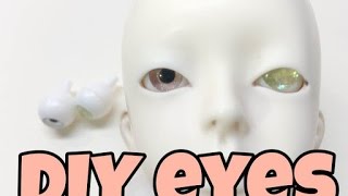 Easy DIY BJD Doll Eyes [upl. by Soracco]