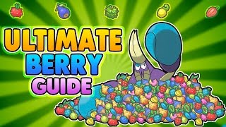 THE ULTIMATE POKEMON BERRY GUIDE 🌴 How to use Berries in Pokemon Sun and Moon [upl. by Aliuqat20]