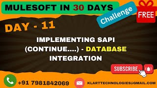 11MuleSoft Free Course 2024  RealTime Projects amp HandsOn Training  System API Part 2 [upl. by Rothenberg]