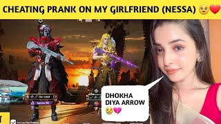 Cheating prank on my girlfriend NESSA 🥹❤️ [upl. by Duthie77]