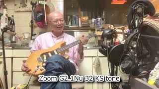 スタジオリバーサイド ギターマニアの為のギター講座「Zoom G21Nu 32 KS tone フジゲンストラトキャスター クロサワ楽器」の巻 [upl. by Yonit273]