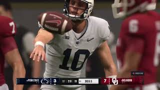 2030 Sugar Bowl 12 Penn State  1 Oklahoma January 12 2030 [upl. by Erl770]