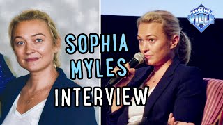 Doctor Who Cast Sophia Myles  WHOOVERVILLE XI The Girl In The Fireplace  Doctor Who Convention [upl. by Nnyltiac]