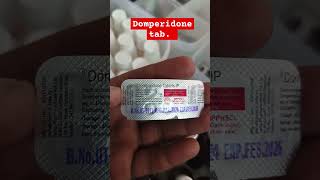 Domperidone tab 👩‍⚕medicine pharmacy medicaleducation pharmamedicine [upl. by Malcom]