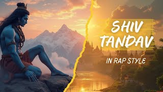 SHIV TANDAV STOTRAM  IN RAP STYLE  SHIV MANTASONG  THE DEVOTED SOUL arpannigam1059 [upl. by Ynetsed]