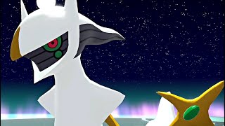 Pokémon Legends Arceus  Final Boss Arceus Battle HQ [upl. by Boyce]