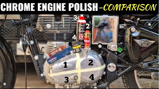 Best METAL POLISH For Chrome Engine Bikes  Product Comparison [upl. by Ilrebmik802]