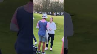 WNBA star CaitlinClark is hitting the golf course 🏀 caitlinclarknews caitlinclarkhighlights [upl. by Naugan]