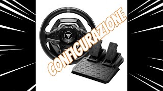 T128 Thrumaster configurazione ITA [upl. by Roath967]