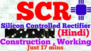 scr silicon controlled rectifier hindi [upl. by Kire799]