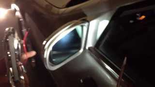 Mercedes S Series  w220 How to change side Mirror Blinker S500 [upl. by Anesuza134]