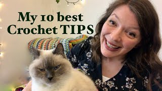 10 CROCHET TIPS EVERY CROCHETER SHOULD KNOW  OPHELIA TALKS [upl. by Eiboj]