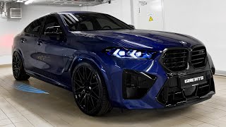 2024 BMW X6 M Competition  Sound Interior and Exterior [upl. by Aciretnahs]