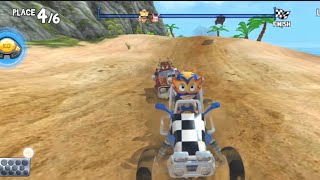 beach buggy racing  Dune jumper 500hp championship 🏆 gameplay  bbr [upl. by Arutak]