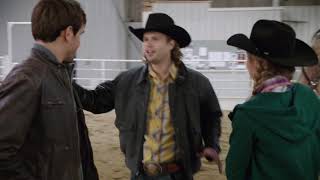 Amber Marshall Heartland 718 Caleb tricks Amy into barrel race [upl. by Lokcin]