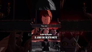 O jogo do Death Note 😂 deathnoteanime animegames deathnote deathnotel deathnotelight psplus [upl. by Etta]