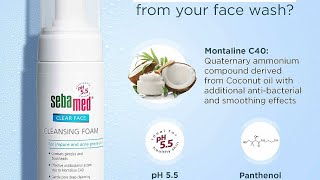 Sebamed clear face cleansing foam reviewFor oily and acne prone skin [upl. by Zealand]