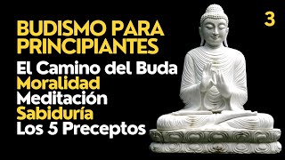 ☸️ Budismo para Principiantes  El Camino del Buda  Moralidad Meditación Sabiduría y 5 Preceptos [upl. by Joung]