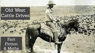 The Cattle Drives of the old west myths and truths as told by Hollywood and historians [upl. by Reade]