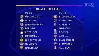 Previewing the new UEFA Champions League draw format [upl. by Minica]