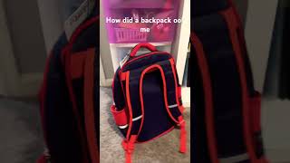 Me vs backpack [upl. by Jehiel957]