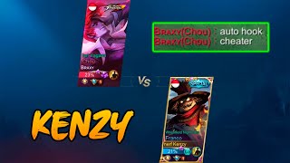 KENZY FRANCO VS BRAXY CHOU  WHO WIN GAME 2  MLBB [upl. by Alocin551]