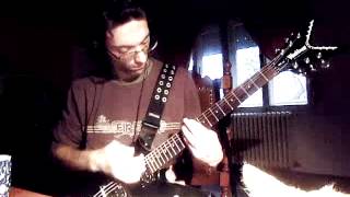 Test 15 years old Washburn Dime 332 and new demo of Marodico song [upl. by Ecela567]