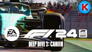 🔴F1 24 KARRIERE DEEP DIVE REACTION [upl. by Ostraw]