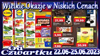 Lidl Nowa Gazetka Promocyjna Oszczędzaj z Lidlem Od 22 06 2023 W Lidlu Się Opłaca [upl. by Brigham]