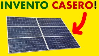 Como Hacer Un Panel Solar Casero con materiales reciclados [upl. by Rhtaeh268]