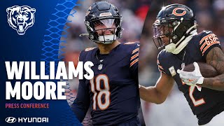 Williams Moore on working with Thomas Brown  Chicago Bears [upl. by Coltun150]